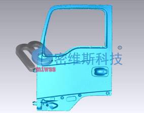 汽车配件三维扫描及车门逆向案例