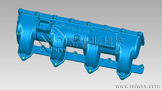 三维扫描之进气歧管